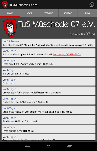 【免費運動App】TuS Müschede 07 e.V.-APP點子