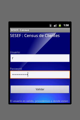 SESEF Census Clientes