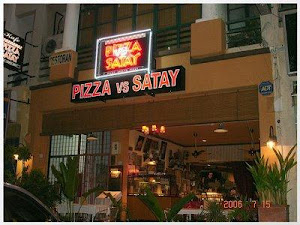 Pizza Vs Satay cafe @ Taipan Triangle - Malaysia Food ...