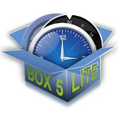 Circle alarm clock. BOX. LITE.