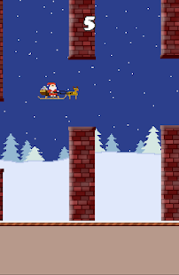 Flappy Santa. Screenshots 2
