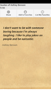 How to mod Quotes of Ashley Benson 0.0.1 apk for pc