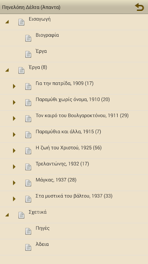 Πηνελόπη Δέλτα (Έργα) - screenshot