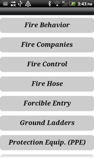 Firefighter Flash Cards