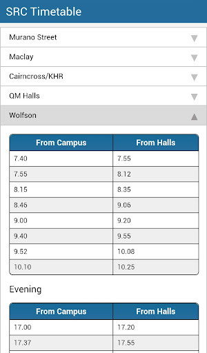 【免費工具App】SRC Minibus Timetable-APP點子