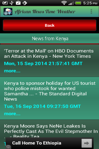 【免費娛樂App】African News Time N' Weather-APP點子