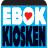 Ebokkiosken (E-böcker) logo