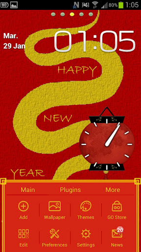 【免費個人化App】Go Launcher chinese Year Light-APP點子