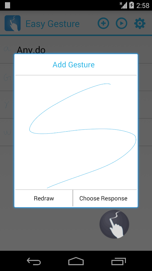    Quickify - Gesture Shortcuts- screenshot  