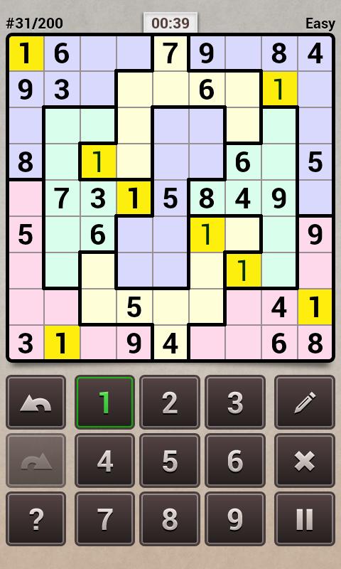 Andoku Sudoku 2 Screen 2