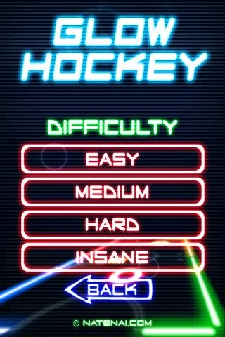   Glow Hockey- 스크린샷 