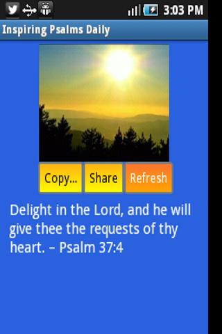 Inspiring Bible Psalms Daily