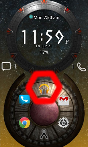 【免費個人化App】Stargate 6 Go Locker Theme-APP點子