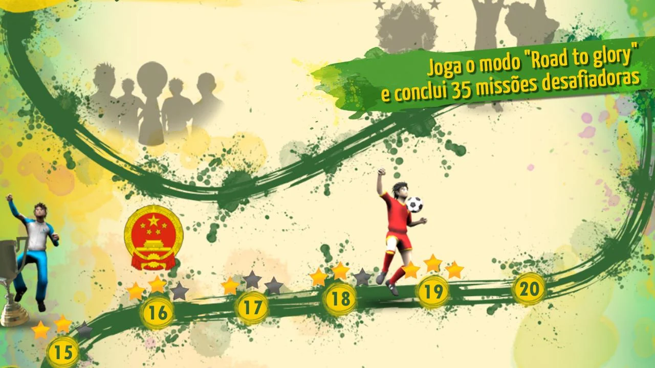 Striker Soccer Brasil - screenshot