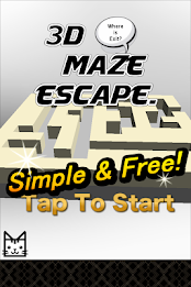 3D Maze Escape by Millo Games poster 1