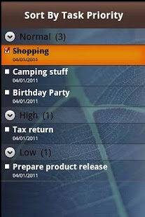 eMobile Task with Outlook Sync Screenshots 5