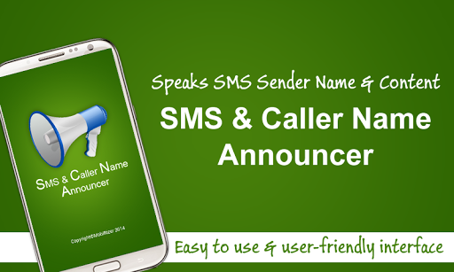 SMS Caller Name Announcer