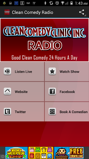 Clean Comedy Radio