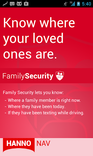 FamilySecurity Safe Driving