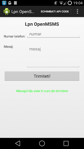 Lpn OpenSMS - SMS gratuit RO