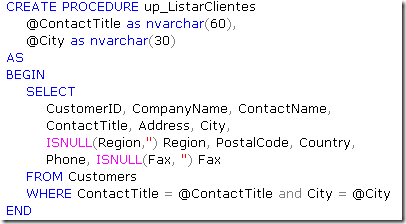 up_ListarClientes