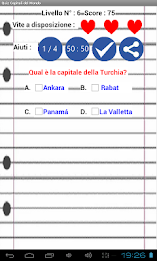 Gioco Quiz Capitali del Mondo poster 2