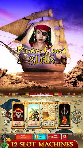 Pirates Chest Slots Free Pokie