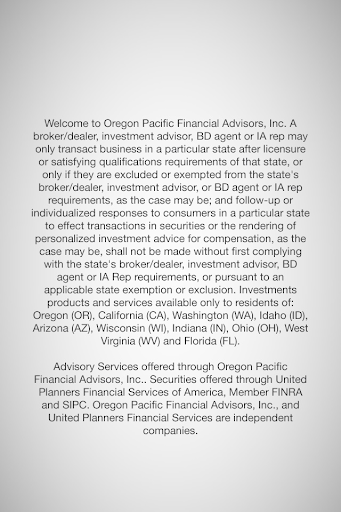 Oregon Pacific Financial