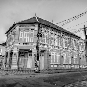 by Archi Rith - Black & White Buildings & Architecture