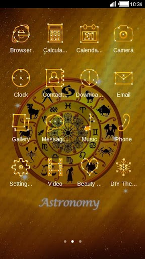 【免費個人化App】Horoscope C Launcher Theme-APP點子