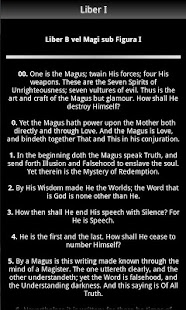 Aleister Crowley Liber I FREE Screenshots 1