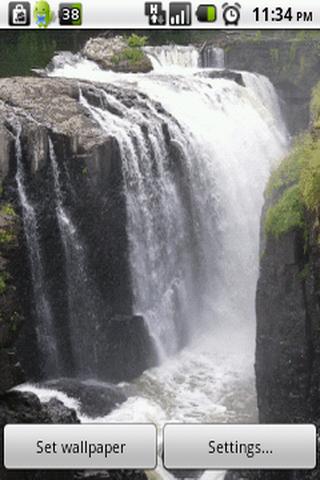 Jungle Waterfall Live Wallpaper Free Download