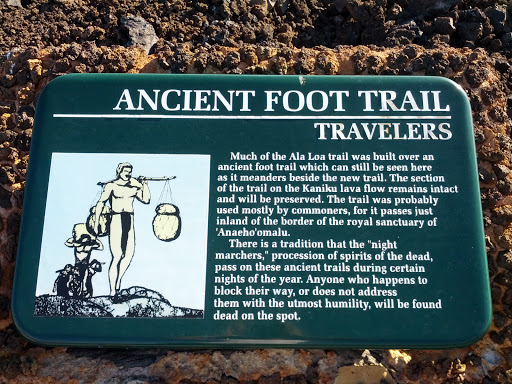 Ancient Foot Trail Ala Loa