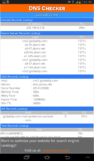 DNS Checker