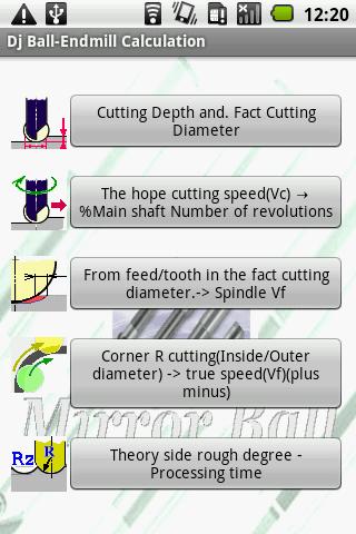 BallEndMill calculater