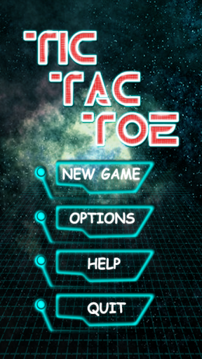 Tic Tac Toe Neon