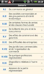 French Commerce Code P.R. Screenshots 1
