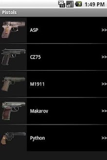 Handgun (pistols)