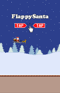 Flappy Santa. Screenshots 5