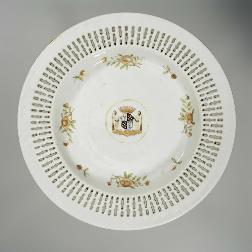 Bord met het wapen van de familie de Groot, anoniem, ca. 1780