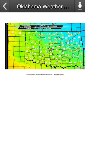 Oklahoma Weather Tracker