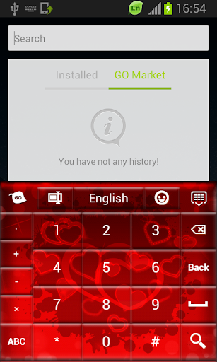 【免費個人化App】時尚的紅色愛情鍵盤-APP點子