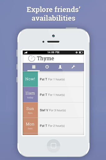 Thyme - Share availabilities