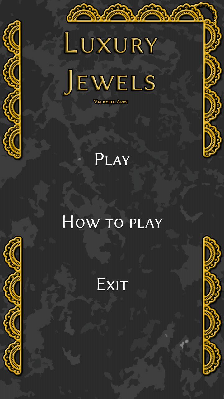 Android application Luxury Jewels screenshort