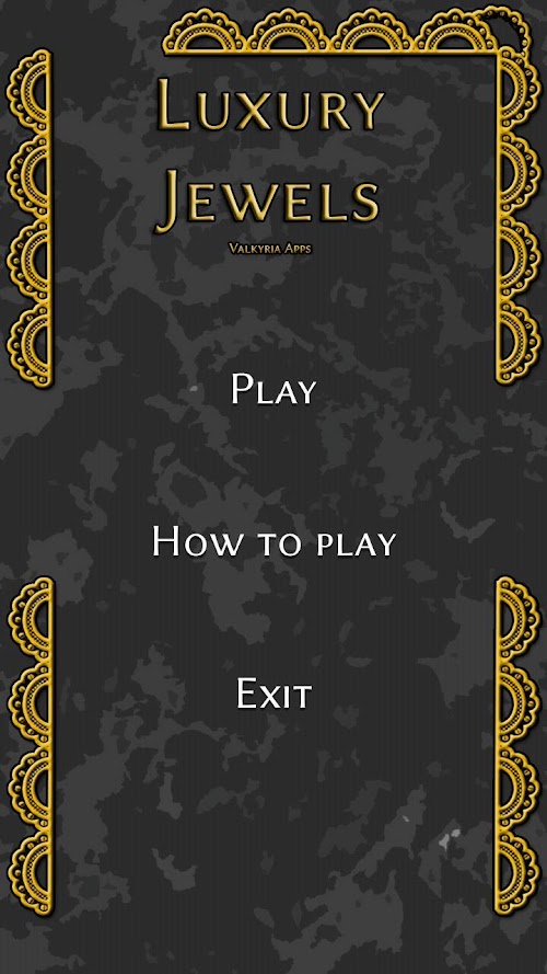 Android application Luxury Jewels screenshort