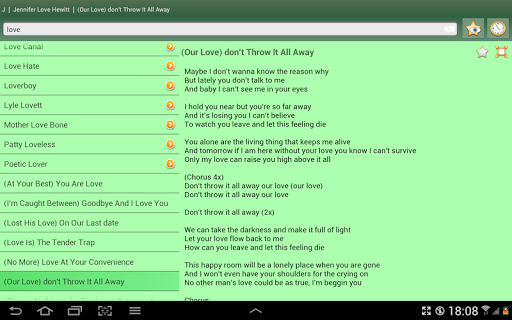 【免費娛樂App】Songs lyrics collection-APP點子