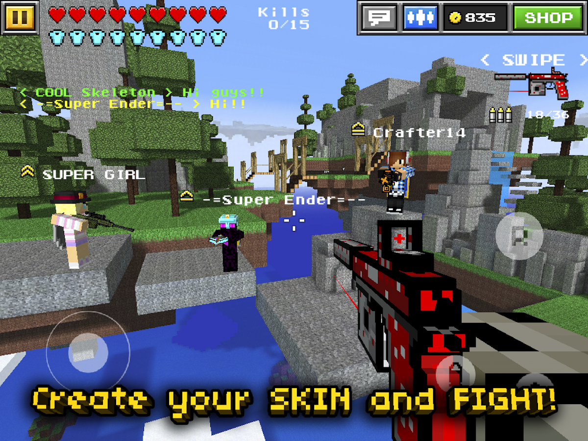 Pixel Gun 3D PRO Minecraft Ed. - screenshot