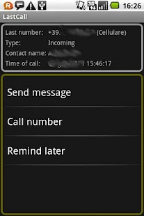 Free Download LastCall, 1click phone actions APK for PC