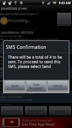 Email2SMS (Free) poster 5