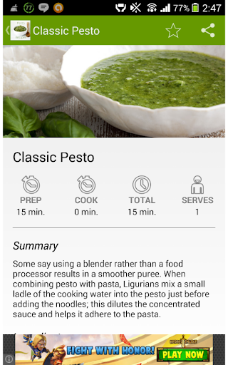 Pesto Recipes